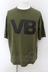 MARDIGRAS(SADS清春) / VINNY BEACH LYRIC POEM Tシャツ L カーキ O-24-09-24-042-MA-ts-YM-ZT430