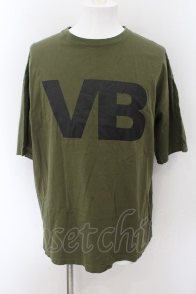 画像1: MARDIGRAS(SADS清春) / VINNY BEACH LYRIC POEM Tシャツ L カーキ O-24-09-24-042-MA-ts-YM-ZT430