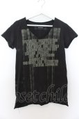 画像1: KMRii / Print Tシャツ  ブラック O-24-09-27-034-KM-ts-YM-OS (1)