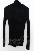 画像4: LGB / 4ｘ4/ZIP UP-2/M リブハイネックニット【メンズ1】 1 ブラック O-24-09-27-005-LG-to-YM-OS (4)