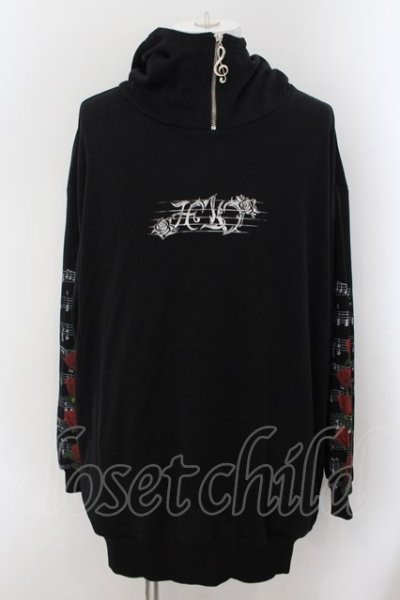 画像1: CIVARIZE / 佐々木喜英コラボパーカー F ブラック O-24-09-29-002-CI-to-YM-ZT238