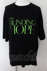 【WINTERセール】BLACK MORAL / BLINDING HOPE Tシャツ L/XL ブラック O-24-10-10-051-BL-ts-YM-ZT089