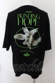 画像2: BLACK MORAL / BLINDING HOPE Tシャツ L/XL ブラック O-24-10-10-051-BL-ts-YM-ZT089 (2)