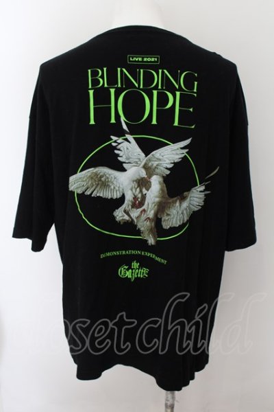 画像2: BLACK MORAL / BLINDING HOPE Tシャツ L/XL ブラック O-24-10-10-051-BL-ts-YM-ZT089