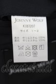 画像3: JOHNNY WOLF / STUDENT-FIORE(スチューデント-フィオーレ)フラワー柄テーラードジャケット 1-2 ブラック O-24-10-10-078-JO-ja-YM-OS (3)