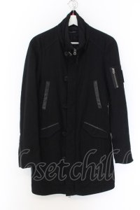 【WINTERセール】CIVARIZE / ハイネック中綿コート 44 ブラック O-24-10-11-001-CI-ou-IG-ZT271