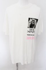 【WINTERセール】BLACK MORAL / LIVE TOUR18-19 THE NINTH FINAL Tシャツ F ホワイト O-24-10-17-055-BL-ts-YM-ZT276