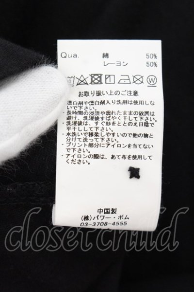 画像3: CIVARIZE / リッププリントフーデッドカットソー 44 ブラック O-24-10-17-031-CI-to-YM-OS