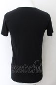 画像2: SCHLUSSEL / 総柄ロングTシャツ 2 ブラック O-24-10-28-012-SC-ts-YM-OS (2)