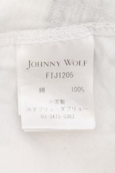 画像3: JOHNNY WOLF / WATER アシンメトリーTシャツ 1 ホワイト O-24-10-29-050-JO-ts-YM-OS