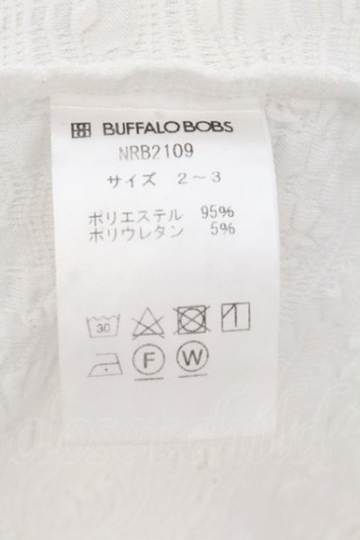 画像3: BUFFALO BOBS / PAISLEY BLISTER（ペイズリーブリスター）Ｖネックカットソー 1-2 ホワイト O-24-10-29-058-BU-ts-YM-OS