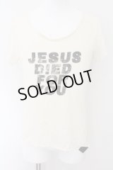 IFSIXWASNINE / CROSSES+JESUS/HSC/M Tシャツ【メンズ1】 1 ホワイト O-24-11-01-029-IF-ts-YM-OS