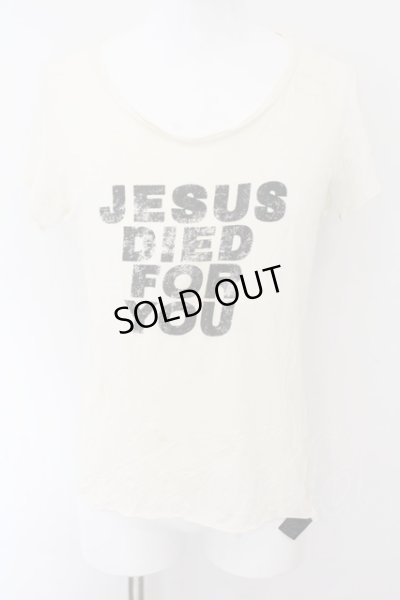 画像1: IFSIXWASNINE / CROSSES+JESUS/HSC/M Tシャツ【メンズ1】 1 ホワイト O-24-11-01-029-IF-ts-YM-OS