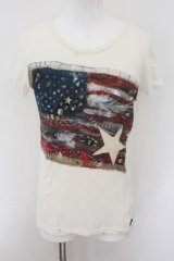 LGB / AMERICAN FLAG ONE STAR-FP/M Tシャツ【メンズ1】 1 ホワイト O-24-11-01-036-LG-ts-YM-OS