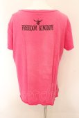 画像3: LGB / FREEDOM KINGDOM/BAGGY HSC Tシャツ 2（レディース） ピンク O-24-11-01-037-LG-ts-YM-ZT265 (3)