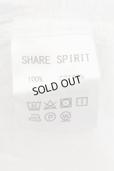 画像3: SHARE SPIRIT / CROWN Tシャツ 38 ホワイト O-24-11-01-013-SH-ts-YM-ZT265