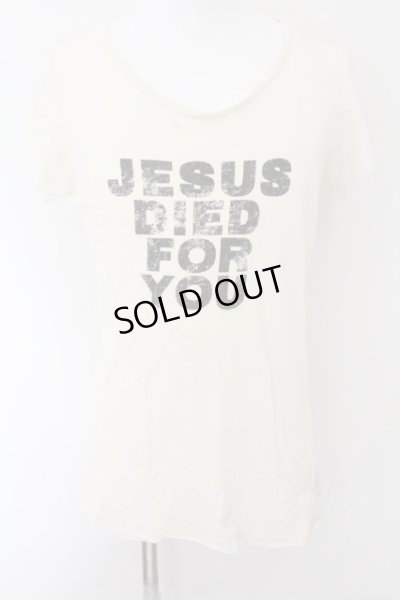 画像1: IFSIXWASNINE / CROSSES+JESUS/HSC/M Tシャツ【メンズ1】 1 ホワイト O-24-11-01-028-IF-ts-YM-OS