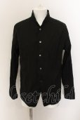 画像1: BUFFALO BOBS / LITTLE WING SHIRT JKT(リトルウィング シャツジャケット)ウィングカラー 3-4 ブラック O-24-11-09-019-BU-to-YM-ZT057 (1)