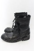 画像3: KMRii / LACE UP BOOTS ブーツ 約27cm ブラック O-24-11-10-092-KM-sho-YM-OS