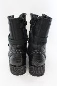 画像4: KMRii / LACE UP BOOTS ブーツ 約27cm ブラック O-24-11-10-092-KM-sho-YM-OS