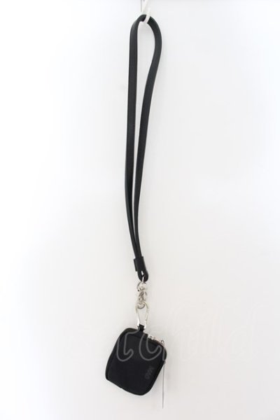 画像3: Moonage Devilment / NECK STRAP & COIN PURSE  ブラックｘシルバー O-24-11-17-095-MO-za-YM-OS