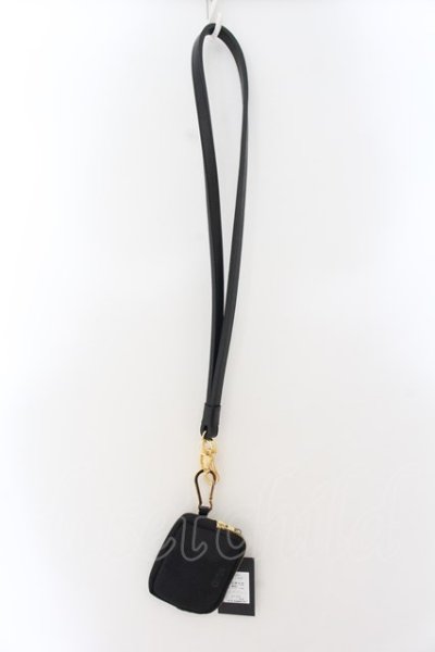 画像2: Moonage Devilment / NECK STRAP & COIN PURSE  ブラックｘゴールド O-24-11-17-096-MO-za-YM-OS