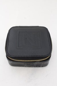 NIL DUE / NIL UN TOKYO / SQUARE ICON TRINKET CASE マルチケース  ブラックｘゴールド O-24-11-17-098-NI-za-YM-OS