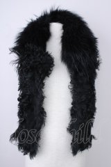 LGB / VEST/FUR/W/M【メンズ1】ラムファーベスト 1 ブラック T-24-11-29-001-LG-to-YM-ZT194