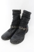 画像1: 14th Addiction / Stud Leather Boots　ブーツ 42(広い作りの為約29cm) ブラック O-24-12-07-096-14-sho-YM-OS (1)