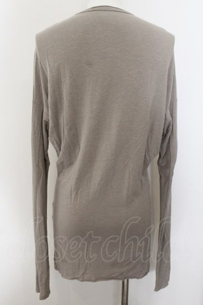 画像3: JULIUS / CUPRO LINEN SWEAT カットソー 1 グレー O-24-12-20-024-JU-ts-YM-OS