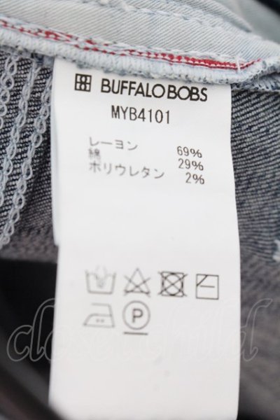 画像3: BUFFALO BOBS / FAIRMONT BURST-VILOFT(フェアモント バースト-バイロフト)ストレッチスキニーデニムパンツ 1 インディゴ O-24-12-26-064-BU-pa-YM-OS