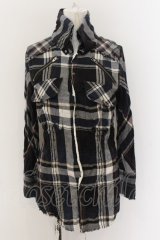 LGB / SHIRT-G/MINI ショート丈シャツ 0（レディース） ネイビー O-24-12-26-113-LG-sh-YM-ZT108