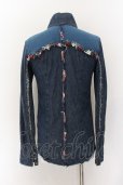 画像1: LGB / SHIRT-G/STD FEATHER/M フェザークロスシャツ【メンズ1】 1 インディゴ O-24-12-26-115-LG-sh-YM-OS (1)