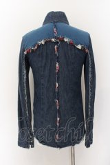 LGB / SHIRT-G/STD FEATHER/M フェザークロスシャツ【メンズ1】 1 インディゴ O-24-12-26-115-LG-sh-YM-ZT108