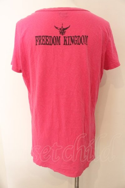 画像2: LGB / FREEDOM KINGDOM/HSC/M Tシャツ【メンズ2】 2 ピンク O-24-12-29-035-LG-ts-YM-OS