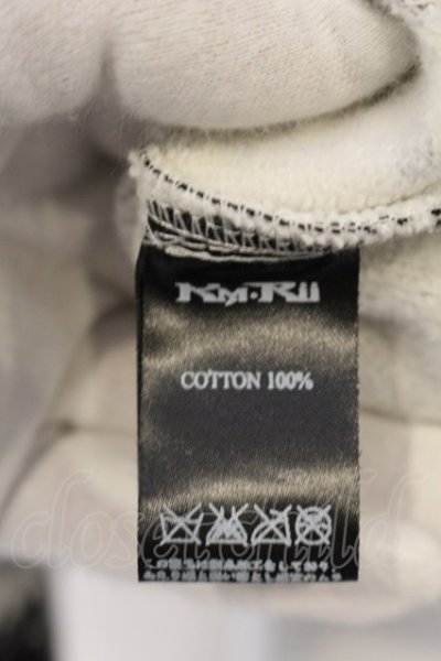 画像5: KMRii / White Graphite Parka パーカー 3 ブラックｘホワイト O-24-12-29-067-KM-to-YM-ZT0104-A