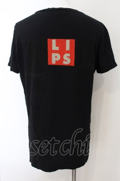 画像2: LGB / HSC/M LIPSプロントTシャツ【メンズ3】 3 ブラック O-24-12-29-023-LG-to-YM-OS