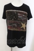 画像1: LGB / AMERICAN FLAG ONE STAR-FP/M Tシャツ【メンズ3】 3 ブラック O-24-12-29-028-LG-ts-YM-OS (1)