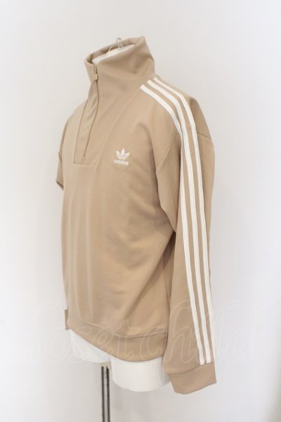 画像2: ADIDAS / ハーフZIPトップス M ベージュ O-24-12-30-007-AD-to-YM-ZT0104-B