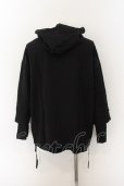 画像3: Moonage Devilment / ×EGO TRIPPING Layered Hoodie & Cut/Sew パーカー＆カットソー 46 ブラック O-25-01-03-023-Mo-to-YM-ZT387