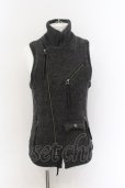 画像3: Moonage Devilment / Heavy Knit Riders Vest ベスト 44 グレー O-25-01-03-020-Mo-to-YM-ZT387