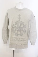 PROPA9ANDA / ANOVERLAYコラボ ICONIC GAUZE LAYERED スウェット M グレー O-25-01-12-012-PR-to-YM-ZT190