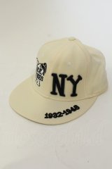 NEW ERA / BLACK YANKEES　キャップ  クリーム O-25-01-17-055-NE-za-YM-ZT221