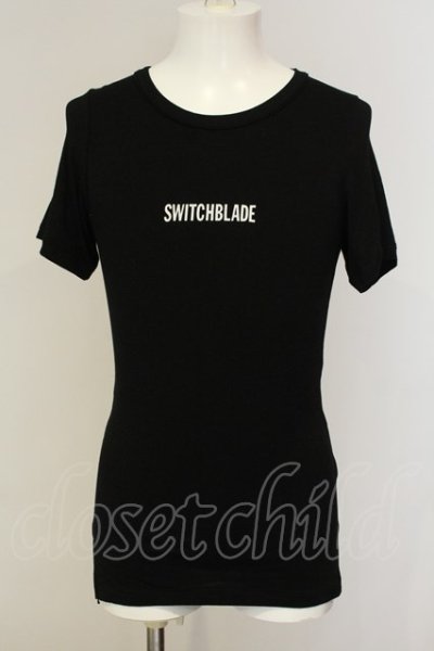 画像1: SWITCHBLADE / SWITCHBLADE LOGO Tシャツ S ブラック O-25-01-17-012-SW-ts-YM-ZT502