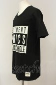 画像2: Moonage Devilment / LYRICS Big Tシャツ 44 ブラック O-25-01-17-017-Mo-ts-YM-ZT502 (2)