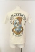 画像1: BACK BONE / スネークプリントTシャツ S ホワイト O-25-01-17-020-BA-ts-YM-ZT490 (1)