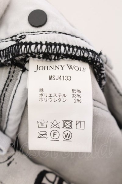 画像3: JOHNNY WOLF / FOREST GATE-KUMADORI(フォレストゲート-クマト)シャドウストレッチパンツ 1 グレー O-25-01-30-013-JO-pa-YM-OS