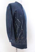 画像4: GLIMCLAP / Patchwork design & gimmick processing denim シャツ S インディゴ O-25-02-12-023-CL-sh-YM-ZT0216