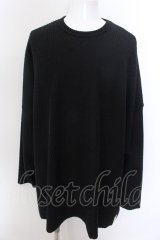 GLIMCLAP / dolman sleeve カットソー S ブラック O-25-02-12-028-CL-to-YM-ZT0216