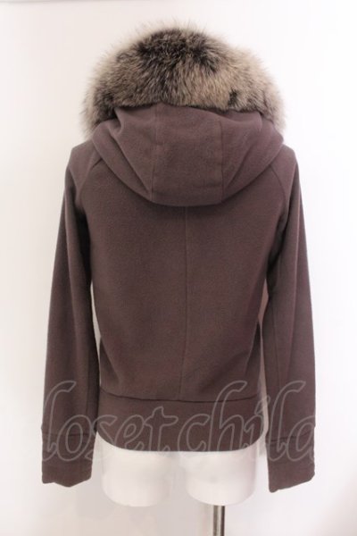 画像4: IFSIXWASNINE / PK/with fur フォックスファーパーカー 0（レディース） グレージュ系 O-25-02-13-002-IF-ja-YM-ZT114